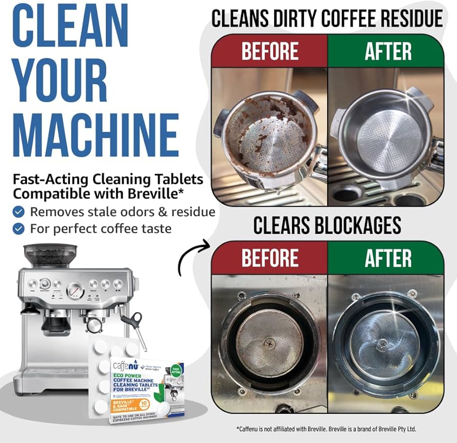Step-by-Step Guide to Cleaning Your Breville Espresso Machine Using Tablets