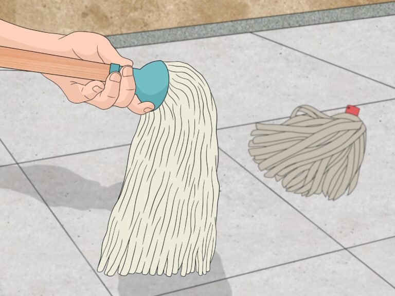 How To Clean Mop Head Without Washing Machine