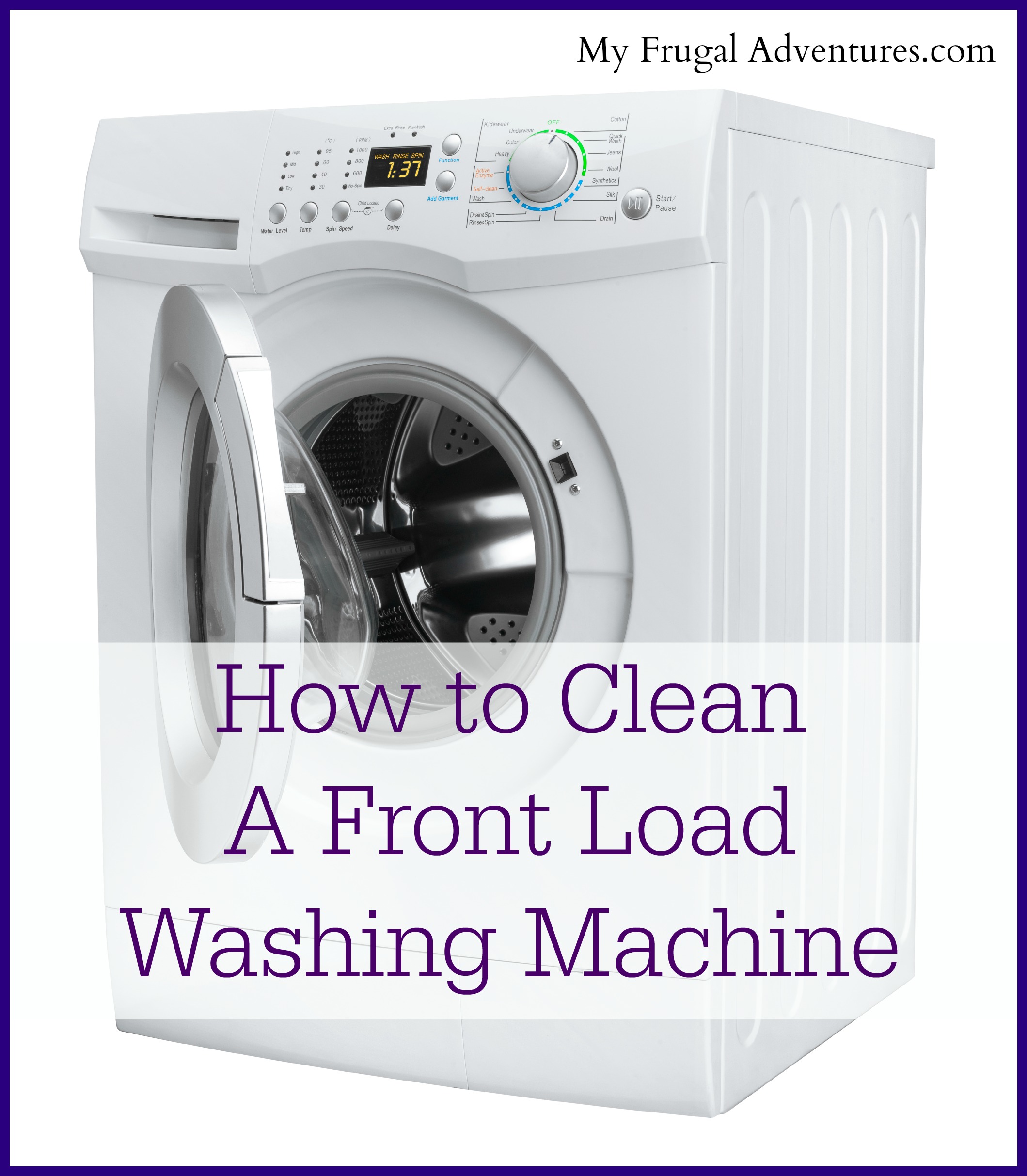 How to Properly Clean a Whirlpool Front Load Washing Machine