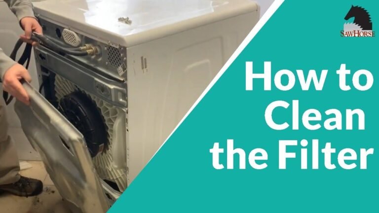 How To Clean Filter On Whirlpool Washing Machine