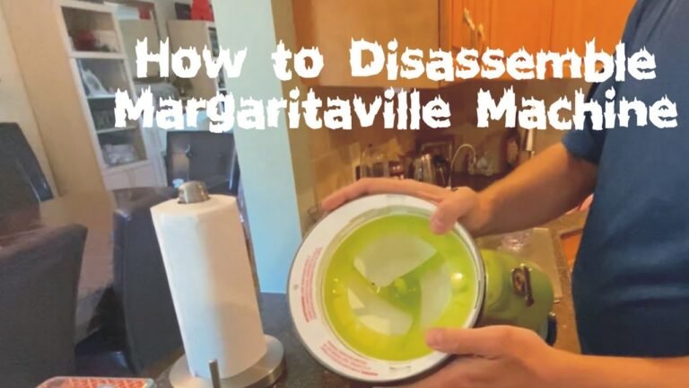 How To Clean Margarita Machine