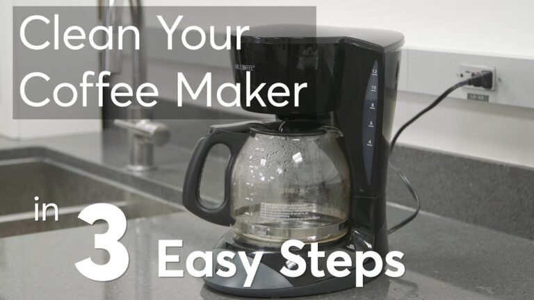 How To Clean Drip Coffee Machine