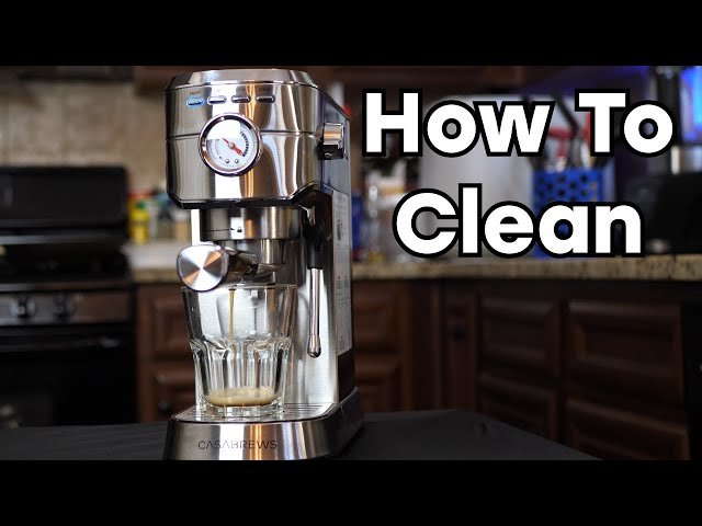 How To Clean Casabrews Espresso Machine
