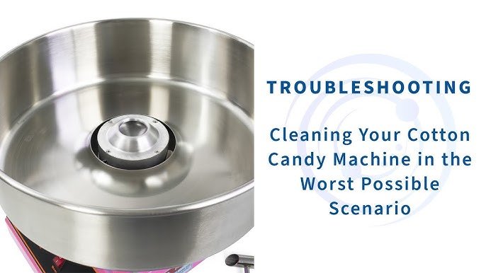 How To Clean Candy Floss Machine