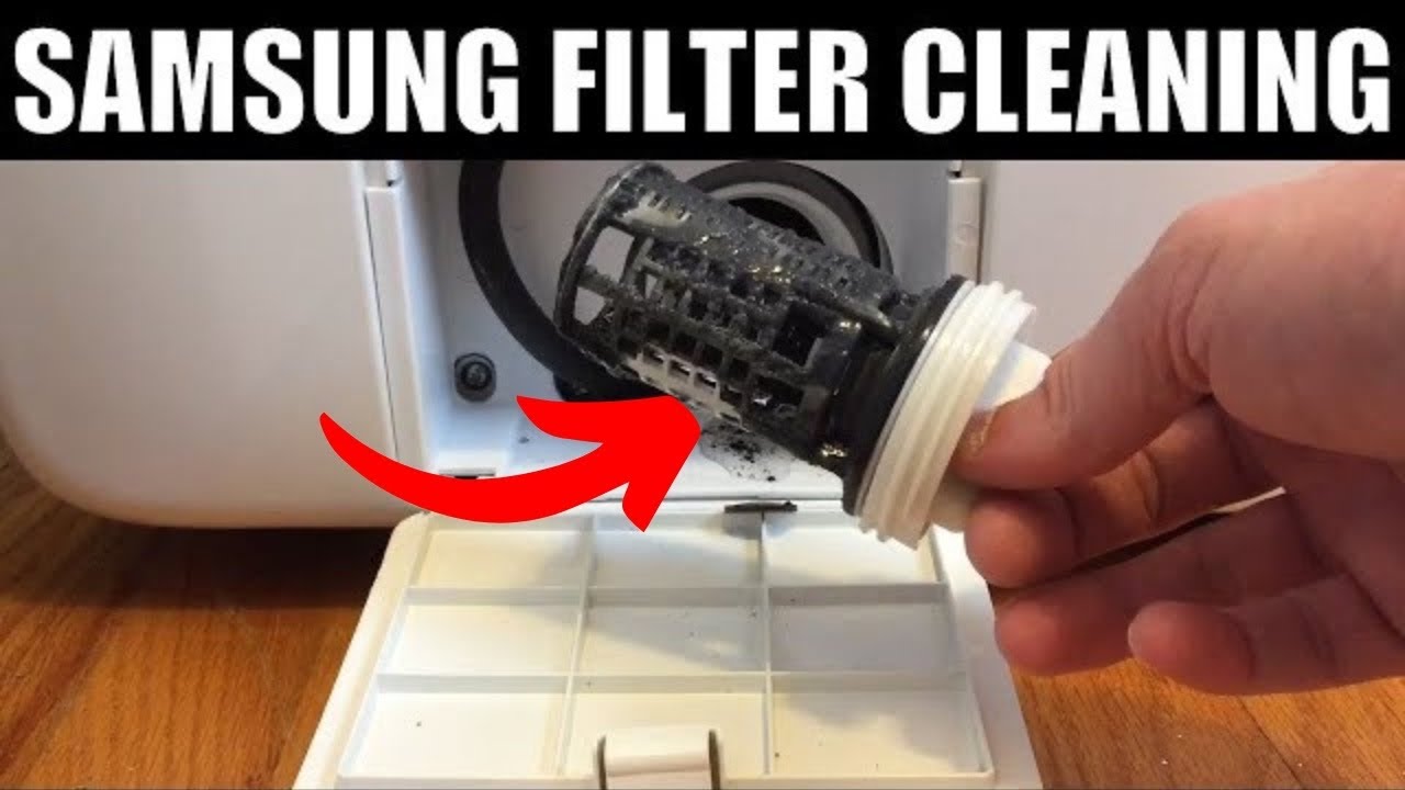 Step-by-Step Instructions for Cleaning Samsung Washer Filter