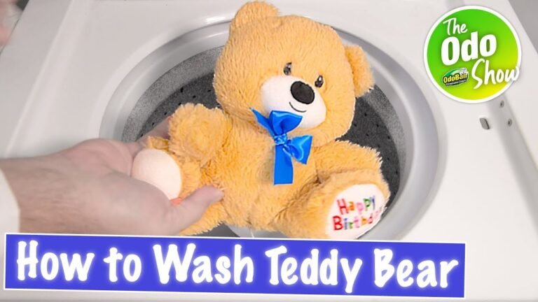 How To Clean Stuffed Animals In Washing Machine