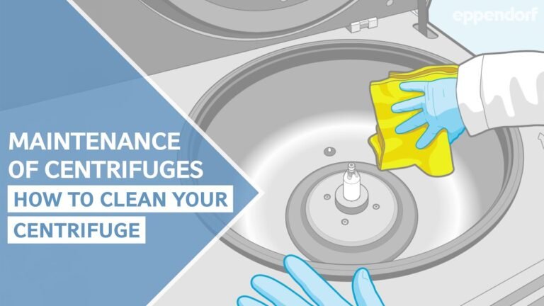 How To Clean Centrifuge Machine