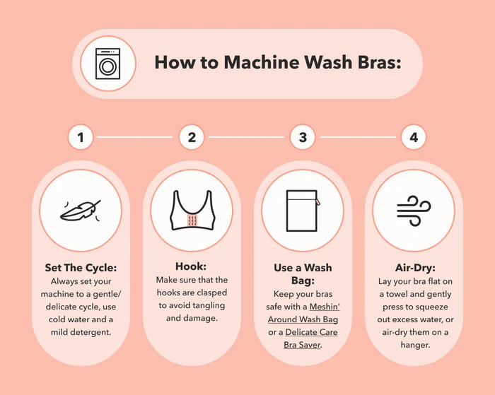 How to Machine Wash Bras Without Causing Damage