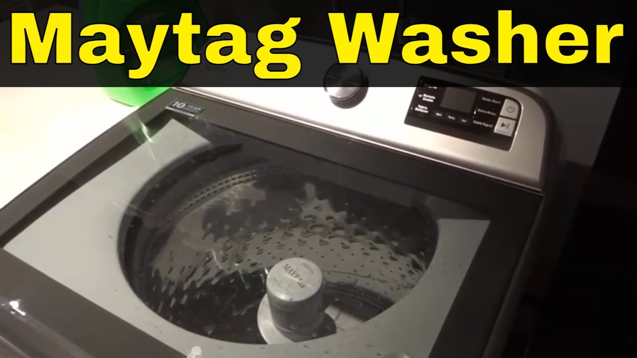 Step-by-Step Guide to Using Your Maytag Washing Machine