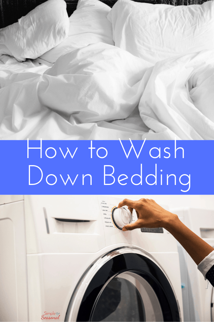 How to wash feather pillows and down comforters 1