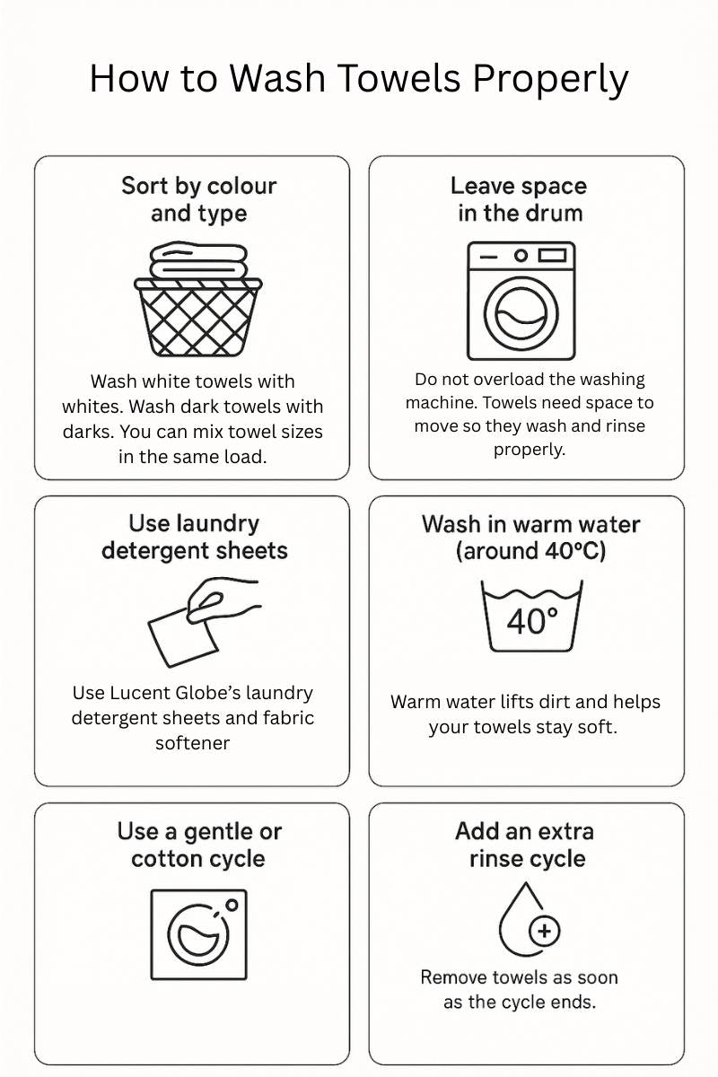 How to Wash Towels in Your Machine for Ultimate Softness