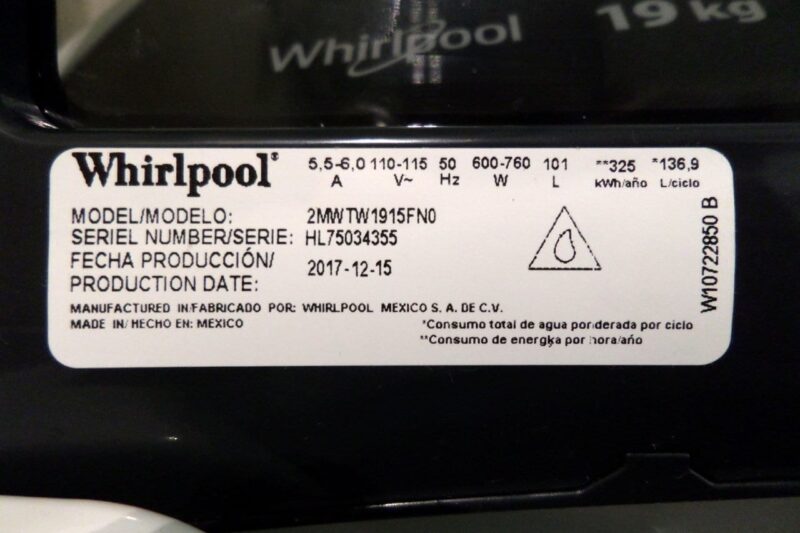 How Many Watts Are In A Washing Machine