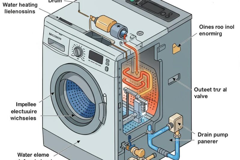 Does Washing Machines Heat The Water