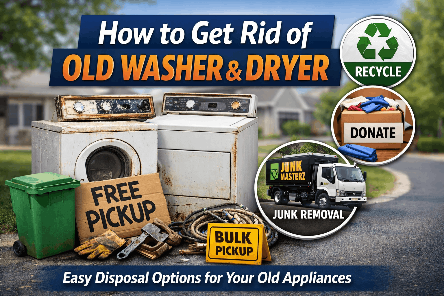 The No-Nonsense Guide to Getting Rid of an Old Washing Machine