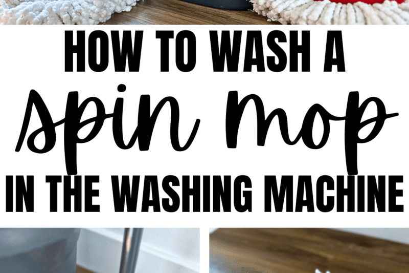 How To Wash Spin Mop Head In Washing Machine