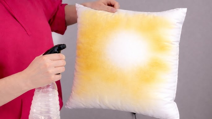 Defeat Those Yellow Stains: Cleaning Pillows Without A Washer