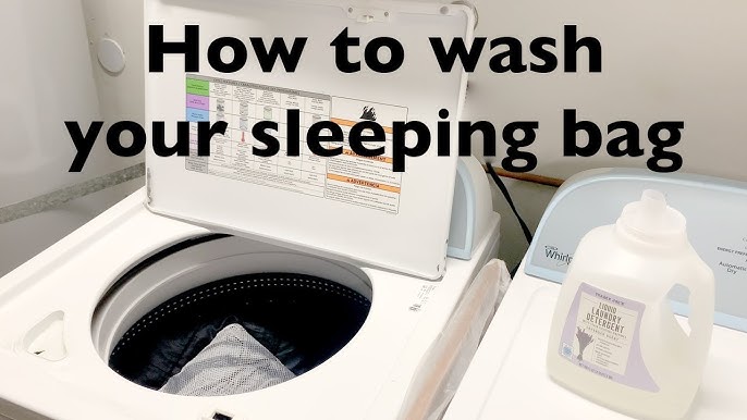 Can You Wash A Sleeping Bag In The Washing Machine