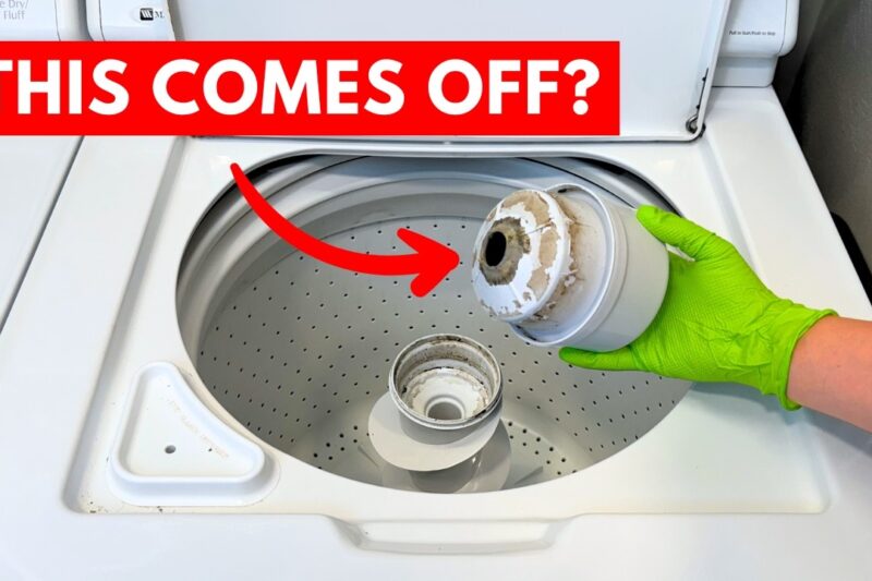 How To Clean The Washing Machine Top Loader