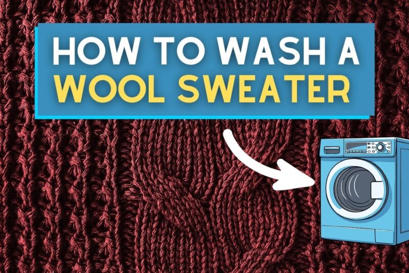 How To Wash A Wool Sweater In The Machine