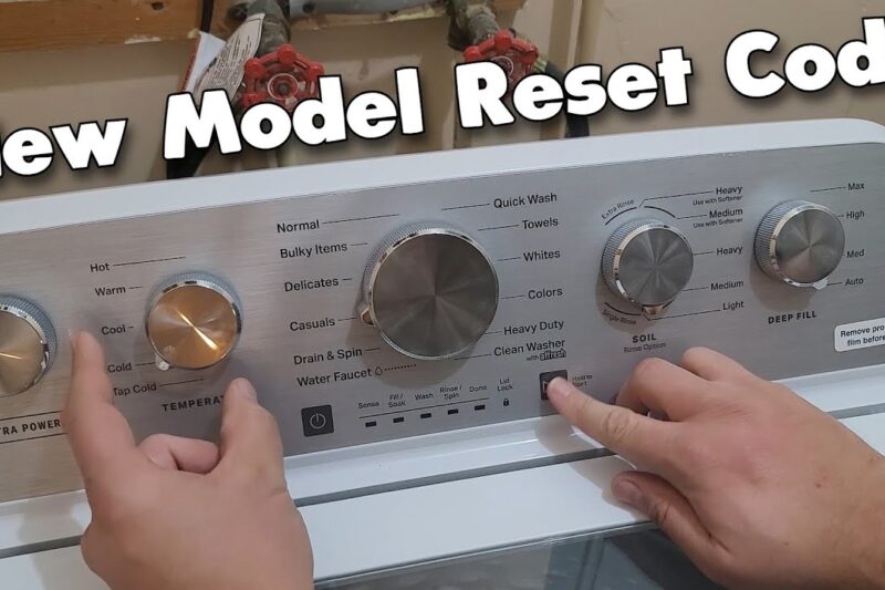 Master the Art of Resetting Your Maytag Washer Like a Pro