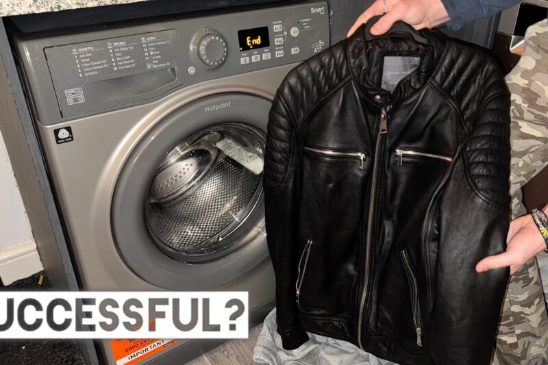 Can You Really Wash a Leather Jacket in a Washing Machine? Here’s How!
