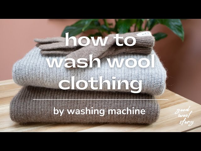 How To Wash Wool Jumpers In Washing Machine